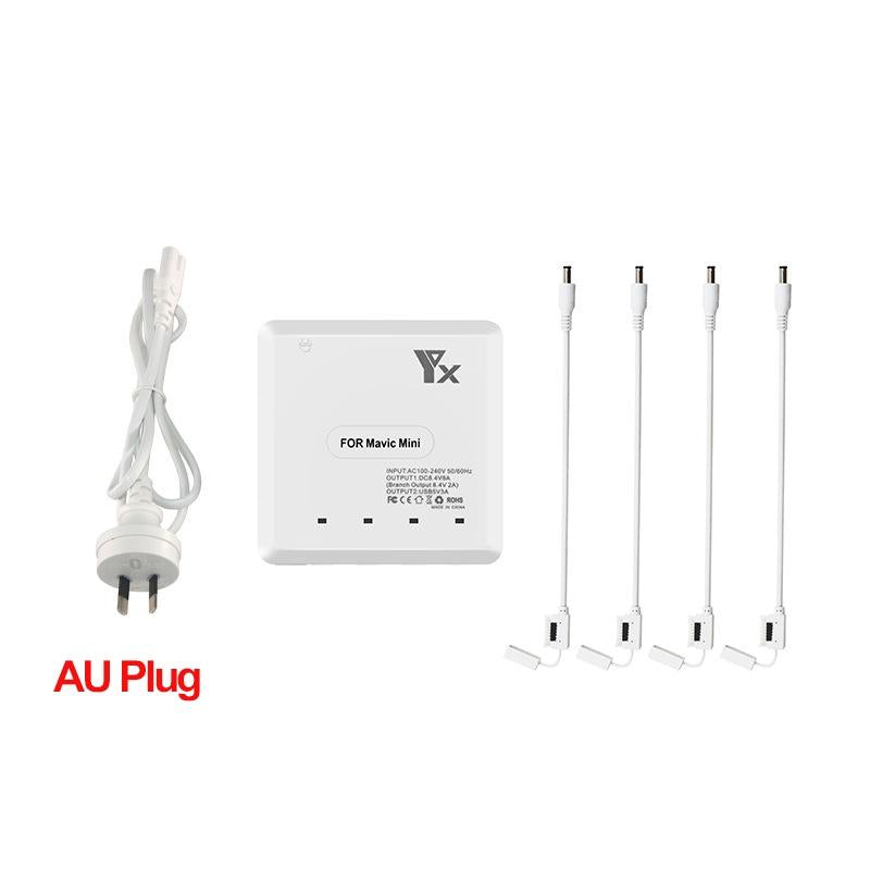 Six Port Usb Charger Hub For Dji Mavic Mini Battery And Controller Charging Chargers & Cradles