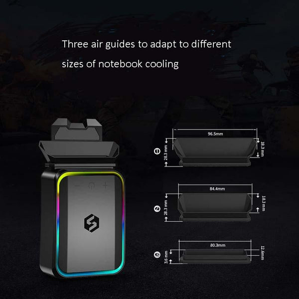 Colourful Notebook Exhaust Radiator With Side Suction Fan For Efficient Cooling Other Laptop & Desktop Accs