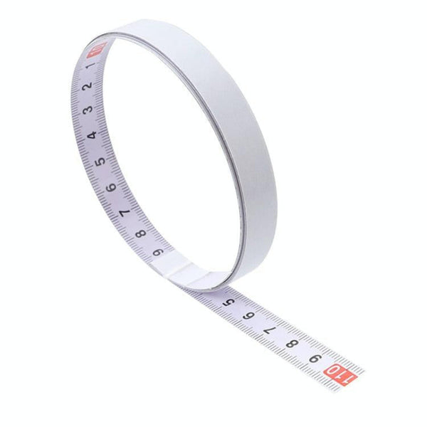 1M Sticky Scale Steel Ruler With Tape Measure Self Adhesive Measuring Tapes & Rulers
