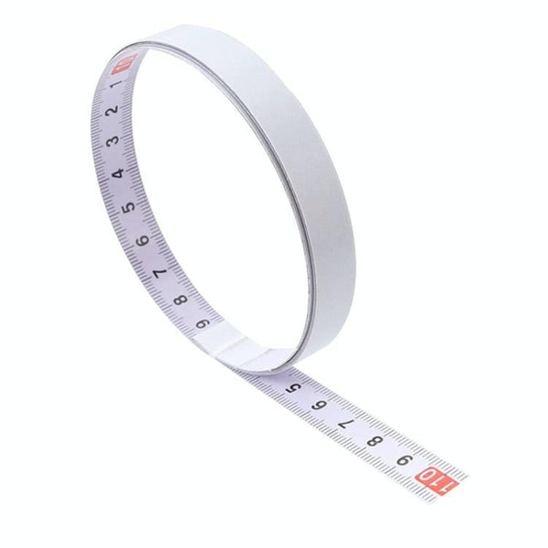 Self Adhesive Steel Ruler With 2M Tape Measure Sticky Scale Other Measuring & Layout Tools