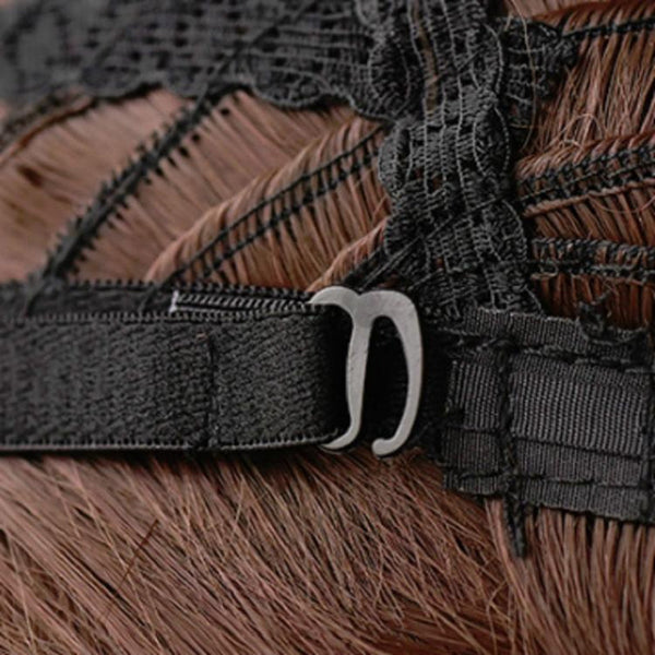 40Cm Short Hair Wig With Bangs For Round Faces Hair Extensions