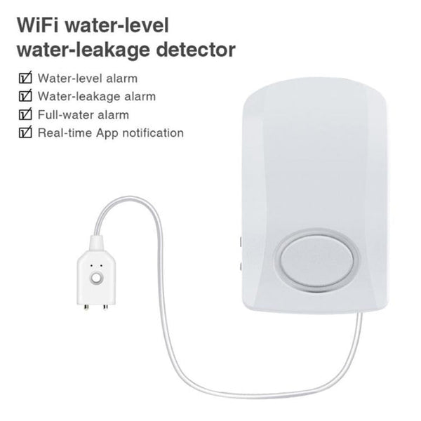 Home Security Flood Alert Sensor 130Db Water Leakage Detector Sensors & Motion Detectors