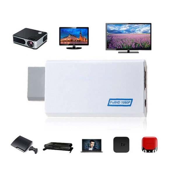 1080P Hdmi Converter With Audio For Wii High Definition Output Solution Audio Cables & Adapters