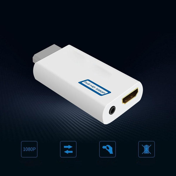 1080P Hdmi Converter With Audio For Wii High Definition Output Solution Audio Cables & Adapters