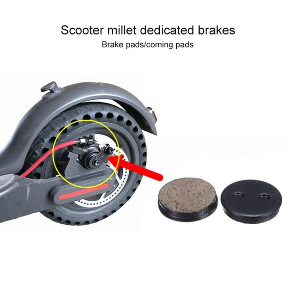 3 Metal Disc Brake Pads For Xiaomi Mijia M365 Scooter Set Of Accessories Parts