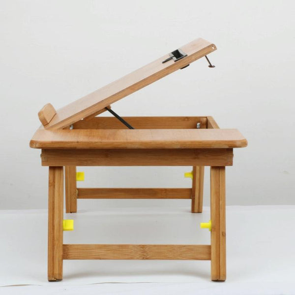 Foldable Laptop Desk For Bed With Card Slot And Height Features Home Office Desks