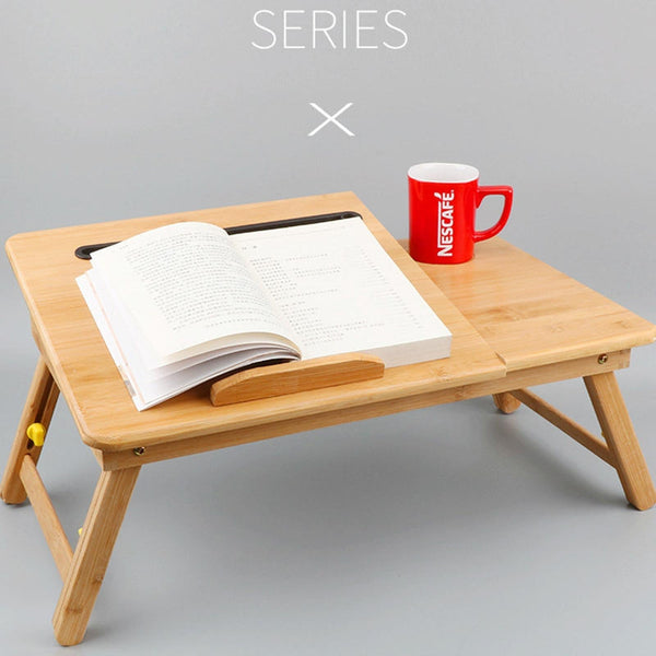 Folding Laptop Desk For Bed With Card Slot And Lazy Computer Design Laptop Desks