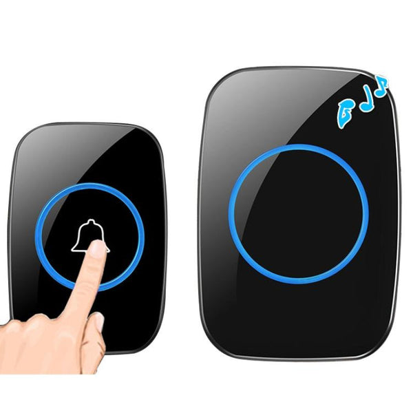 Wireless Waterproof Doorbell With 300 Metre Range And Long Lasting Led Light Smart Doorbells