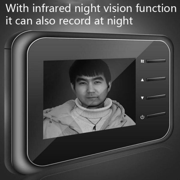 Smart Cat Eye Video Doorbell With High Definition Display And Night Vision Smart Doorbells