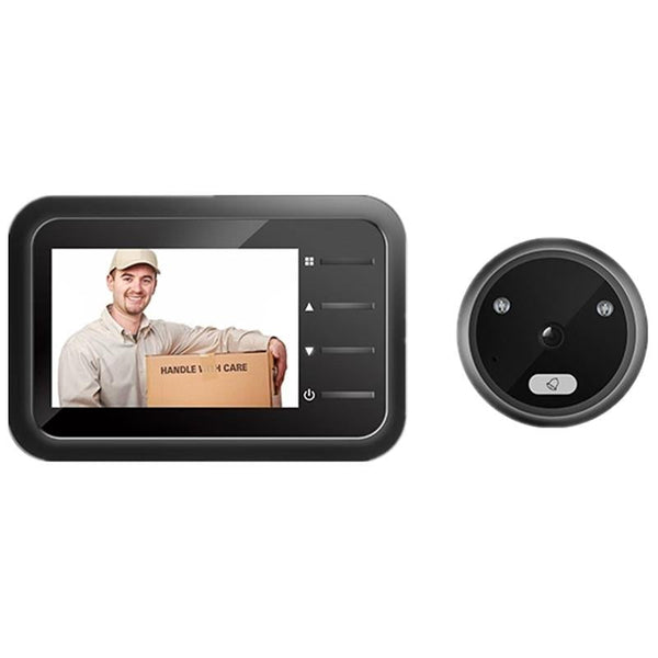 Smart Cat Eye Video Doorbell With High Definition Display And Night Vision Smart Doorbells