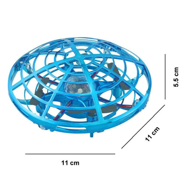 Mini Induction Quadcopter Drone With Colourful Lights And Red Remote Control Quadcopters & Multicopters