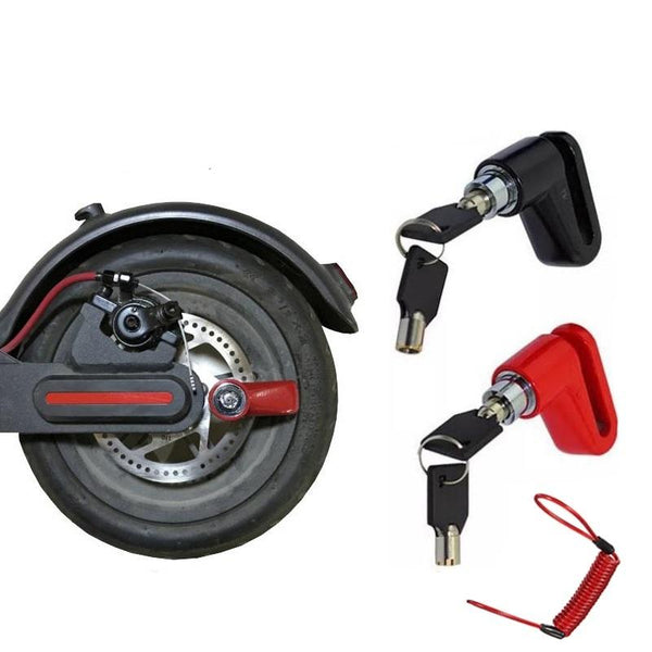 Multi Function Disc Brake Lock For Xiaomi Mijia M365 Electric Scooter Accessories Parts