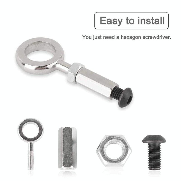 Xiaomi M365 Scooter Locking Screw Assembly With Pull Ring Secure And Easy Installation Accessories Parts