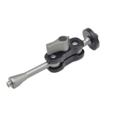 Yj Magic Arm Bracket Mount With Quarter Inch Ball Head Gun Grey Finish Tripod Mount Accessories