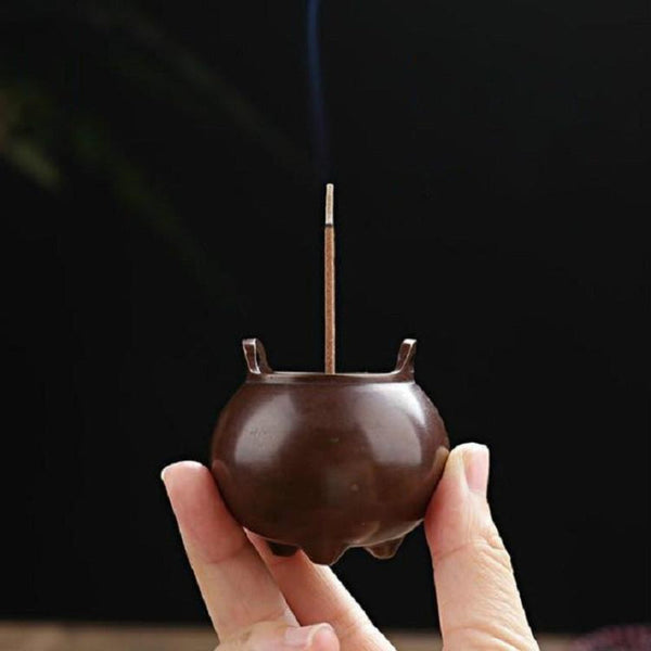 Hand Played Vatican Incense Burner Pure Copper Small Antique Design Seasonal Decorations
