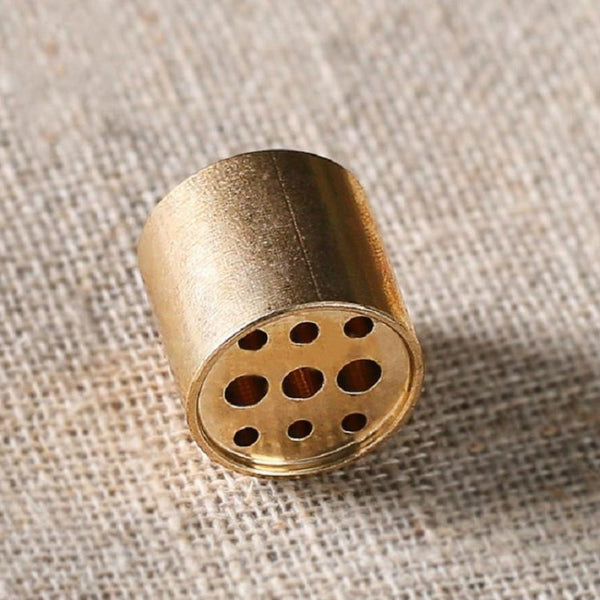 Medium Copper Nine Hole Incense Stick Plate Burner Set Of Five Units Home Fragrances