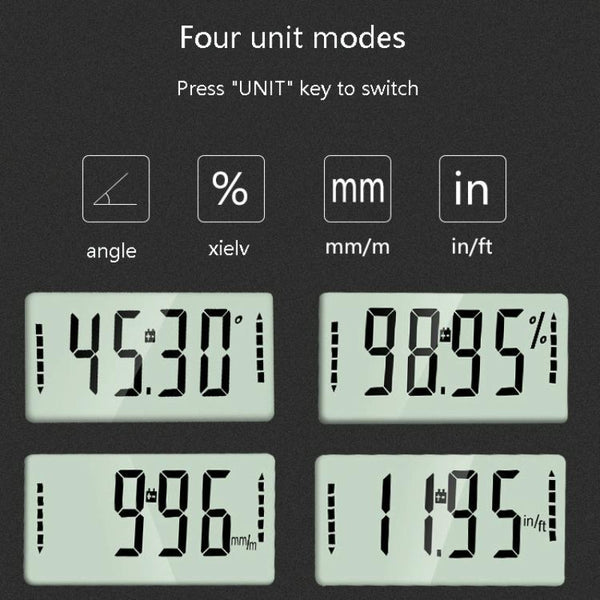 Digital Inclinometer Protractor With Mag Netic Angle Ruler Other Measuring & Layout Tools