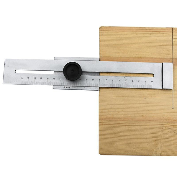 Woodworking Scribing Ruler 0 To 250 Millimetres With Magnetic Stripe Measuring Tapes & Rulers