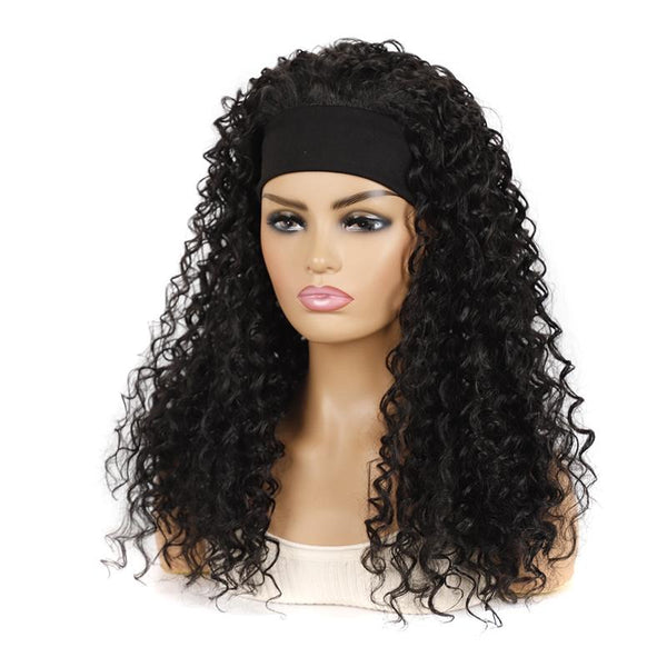 Stars And Stripes Volume Hairband Wig 1B For Bold Stylish Look Hair Extensions
