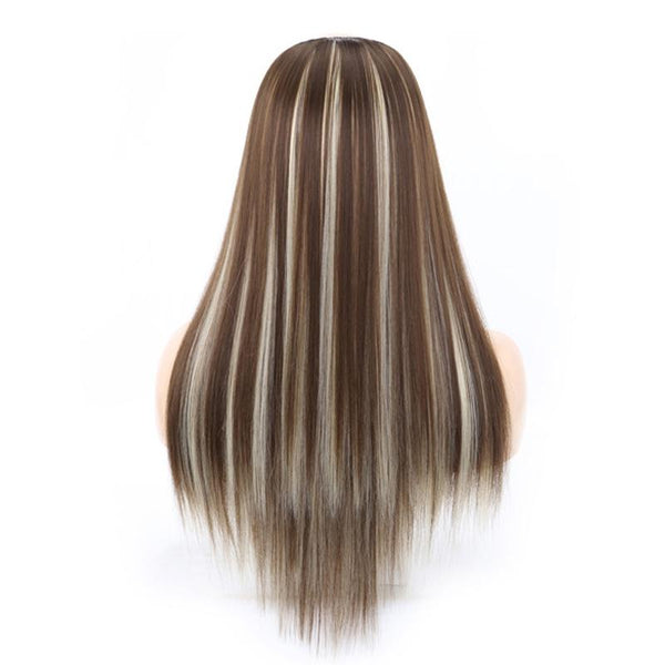 10 U Shaped Half Wig Long Straight Headgear In 8H613 Colour Hair Extensions
