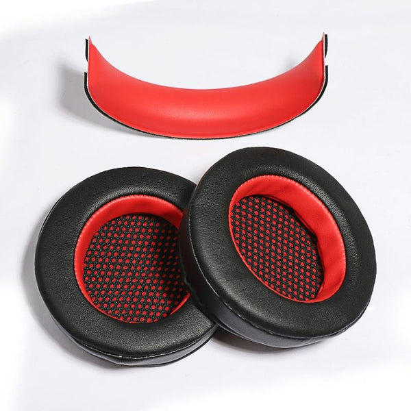 2 Pack Gaming Headset Case For Hecate G4 Black Red Durable Design Comfort Fit Headphone Accessories