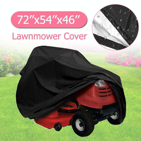 Protective Cover For Lawn Mower Size One Hundred Eighty Three By Thirty Seven Seventeen Centimetres Uv And Leaf Resistant Lawn Mower Accessories