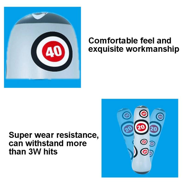 1.6 Metre Inflatable Boxing Pillar Sandbag For Adults And Children Punching Bags