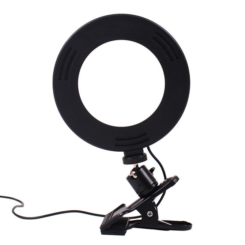 Six Inch Led Ring Light With Strong Clip For Desktop Use Other Lighting & Studio