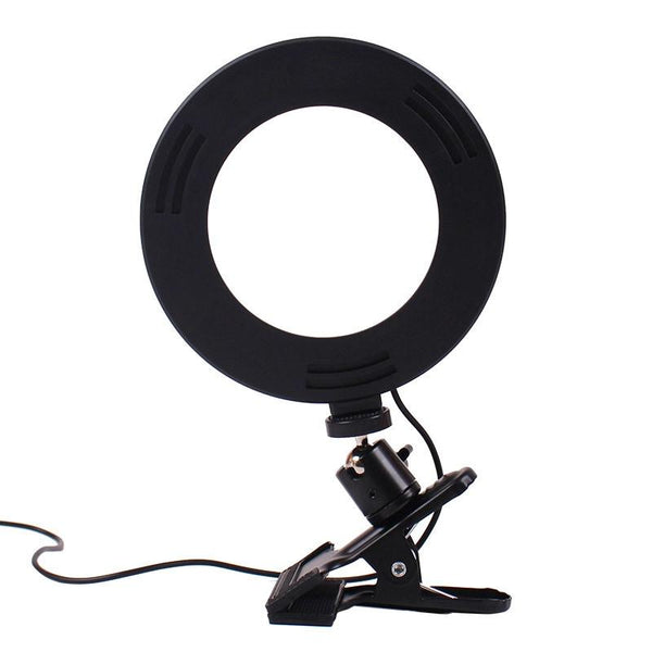Six Inch Led Ring Light With Strong Clip For Desktop Use Other Lighting & Studio