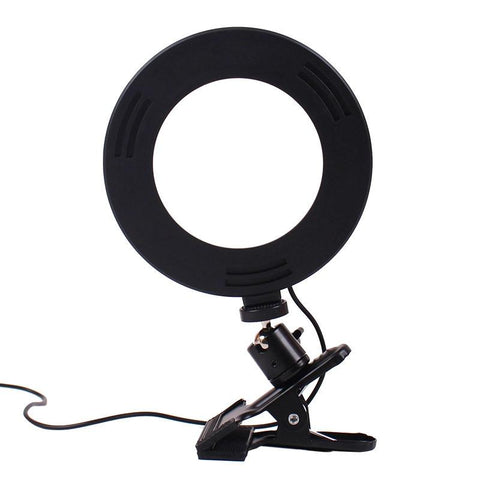 Six Inch Led Ring Light With Strong Clip For Desktop Use Other Lighting & Studio