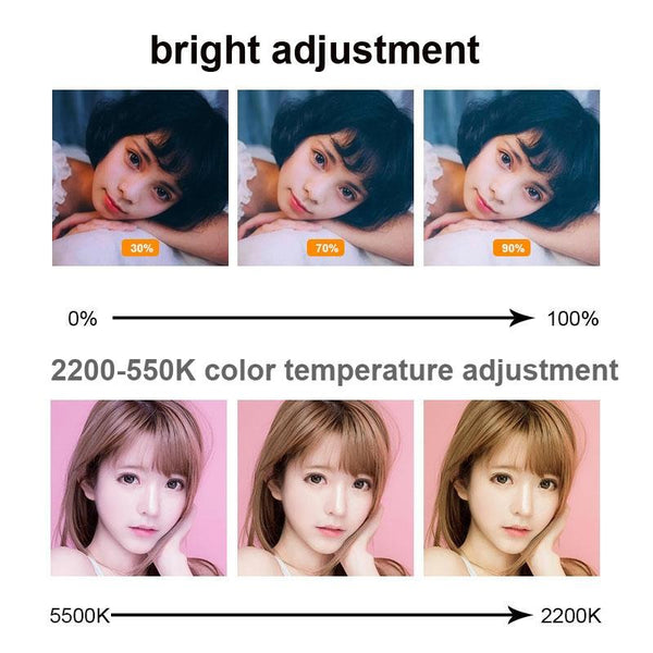 Six Inch Led Ring Light With Strong Clip For Desktop Use Other Lighting & Studio