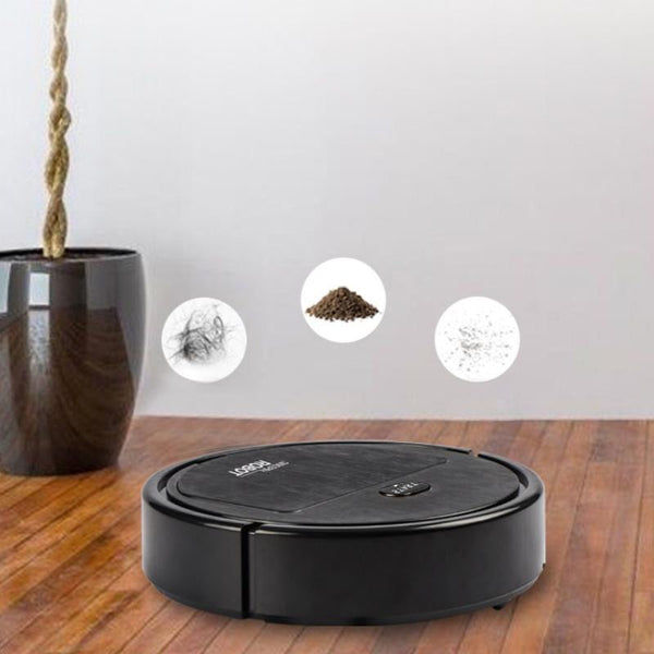Smart Charging Household Sweeping Robot With 3 In 1 Functionality Vacuum Cleaners