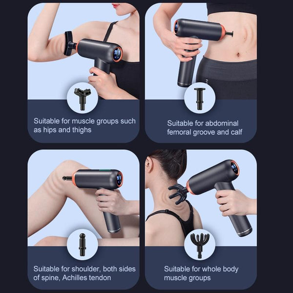Professional Muscle Relaxing Massage Gun Compact And Customisable Massagers