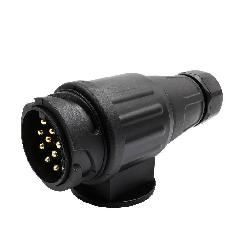 Thirteen Core Nail Trailer Plug Socket For Vp1130e With Pure Copper Contacts Other Car Video