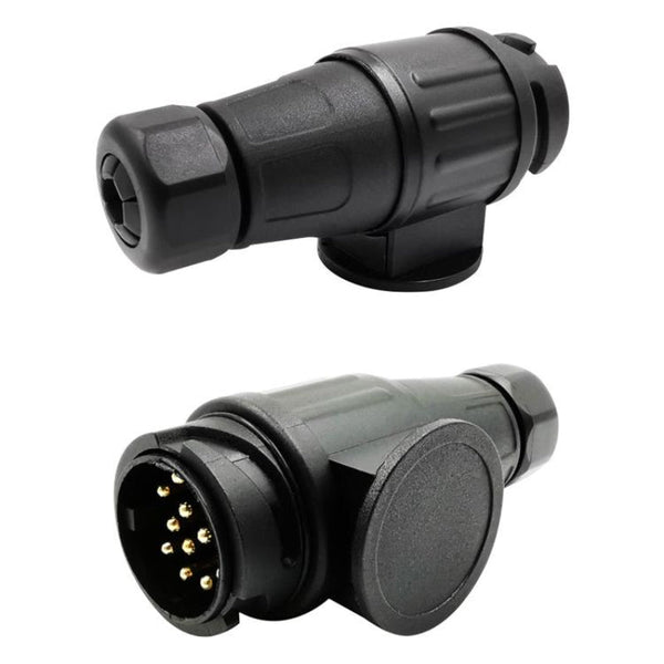 Thirteen Core Nail Trailer Plug Socket For Vp1130e With Pure Copper Contacts Other Car Video
