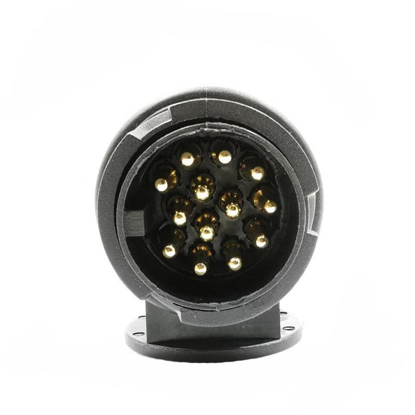 Thirteen Core Nail Trailer Plug Socket For Vp1130e With Pure Copper Contacts Other Car Video