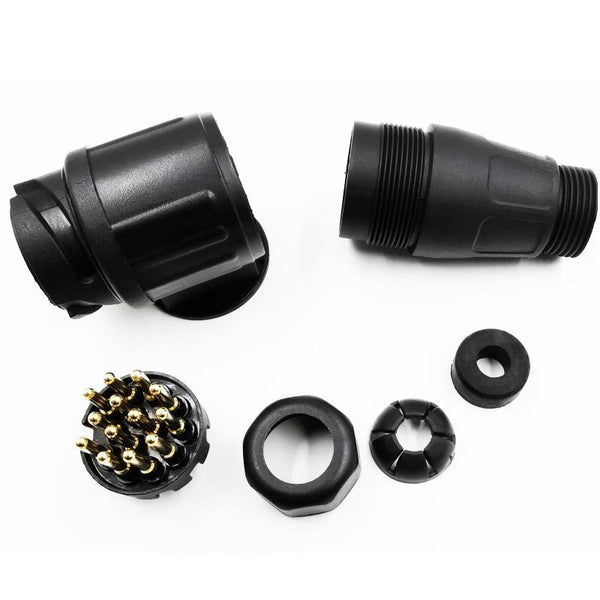 Thirteen Core Nail Trailer Plug Socket For Vp1130e With Pure Copper Contacts Other Car Video