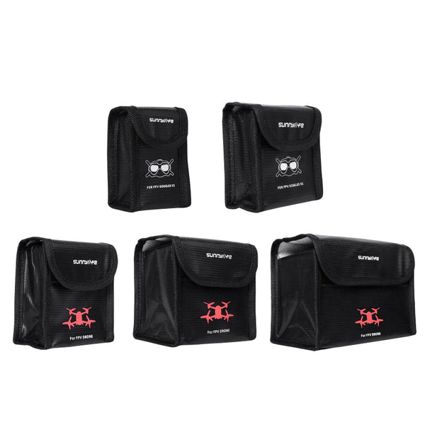 Dji Fpv Battery Explosion Proof Bag For Glasses And Drone Batteries Other Camera & Photo Accs