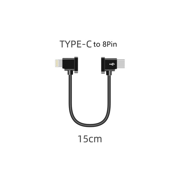 15Cm Type To Eight Pin Cable For Dji Mavic Air 2S And Mini Cables & Adapters