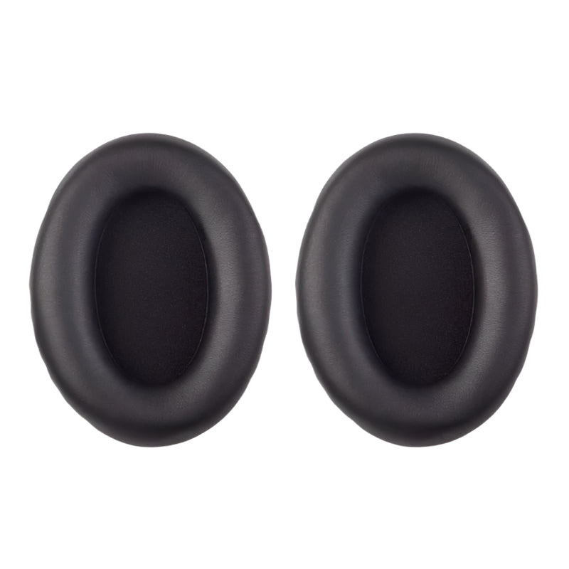 2 Pieces Headset Sponge Covers For Sony Wh 1000Xm2 Xm3 Xm4 Black Protein Headphone Accessories