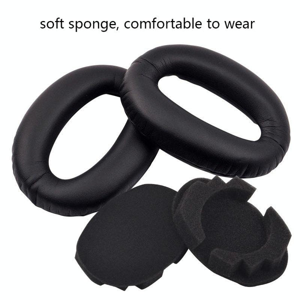 2 Pack Headset Sponge Covers For Sony Wh 1000Xm2 Xm3 Xm4 Black Protein Headsets & Earpieces