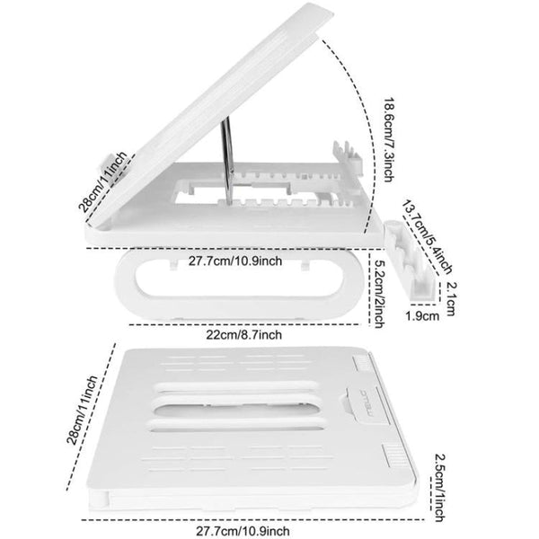 Foldable Laptop Stand For Cooling And Ergonomic Lifting Stands Holders & Car Mounts