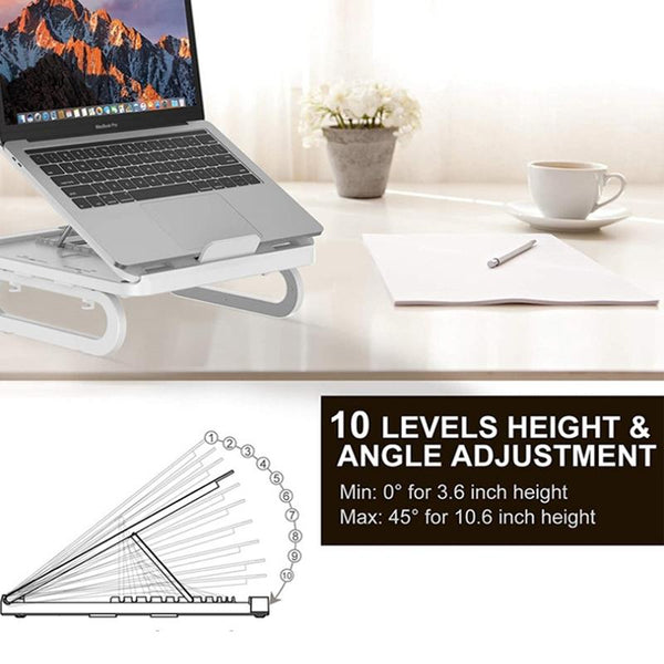 Foldable Laptop Stand For Cooling And Ergonomic Lifting Stands Holders & Car Mounts