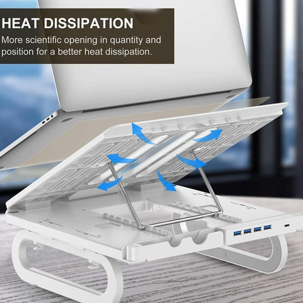 Foldable Laptop Stand For Cooling And Ergonomic Lifting Stands Holders & Car Mounts