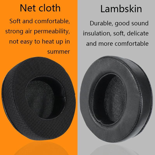 Alienware Headset Cover 2 Pcs Black Splicing For Aw310h Aw510h Replacement Parts Headphone Accessories