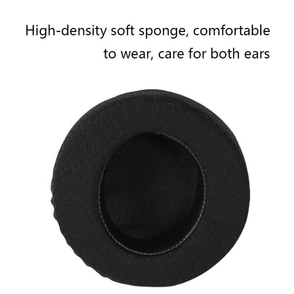 Black Lambskin Headset Covers For Alienware Aw310h And Aw510h Two Pack Headphones