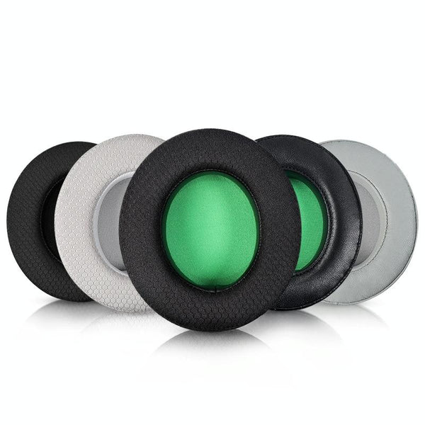 2 Pack Blackshark V2 Headset Sponge Case Gray Lambskin Replacement Cushion Cover Headphone Accessories