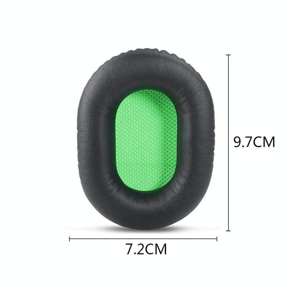 2 Pcs Headset Sponge Covers For Razer V2 Black Mesh Headphone Accessories