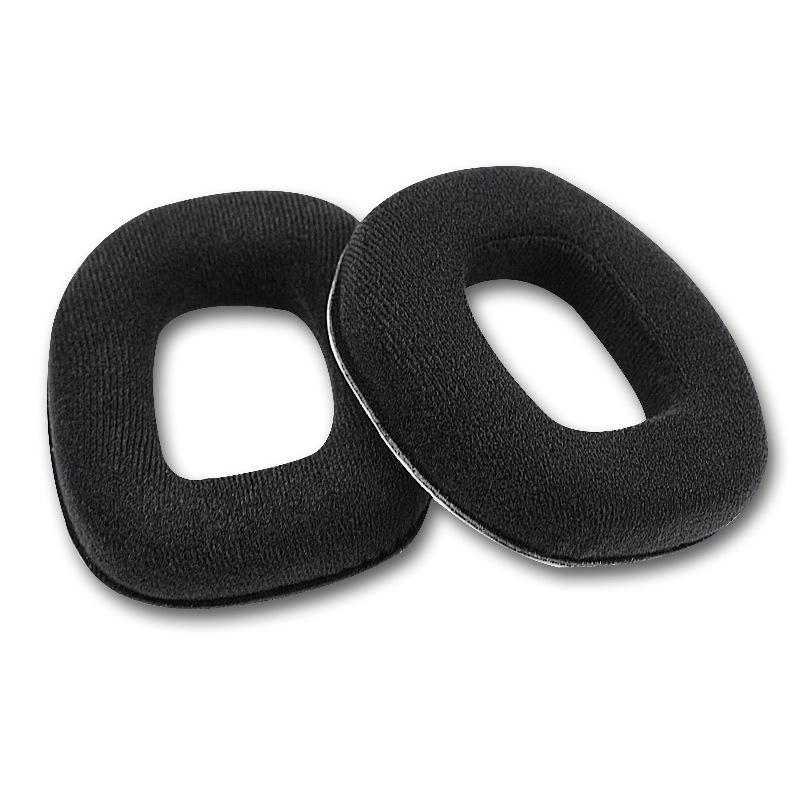 Flannel Earmuff Covers For Logitech A10 Gaming Headset 2 Pack Headphone Accessories