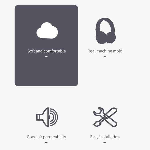 Logitech A10 Headset Protective Case 2 Pack Headphone Accessories